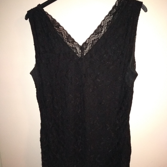 Lace black blouse - Picture 2 of 2